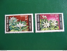 POLYNESIE YVERT POSTE ORDINAIRE N° 64/65 TIMBRES NEUFS ** LUXE - MNH - COTE 7,30 EUROS - Unused Stamps
