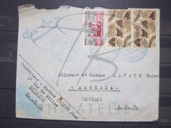 VEND TIMBRES DE LA COTE FRANCAISE DES SOMALIS N° 242 EN PAIRE + 279 SUR FACADE !!! - Covers & Documents