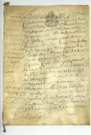 GENERALITE DE PARIS 1786 DURANTI DE LIRONCOURT (né 1743) Officier De MARINE Contre HENIN - Manuscrits