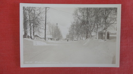 RPPC   Alaska > Fairbanks Winter Street Scene    Ref 2623 - Fairbanks