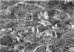 48-SAINTE-ENIMIE- VUE GENERALE AERIENNE - Aumont Aubrac