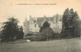 CPA FRANCE 37 "Fondettes, Château De Chatigny" - Fondettes