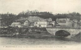 CPA FRANCE 37 "Fondettes, La Loire, Le Coteau De La Motte Et L'Embouchure De La Choisille" - Fondettes
