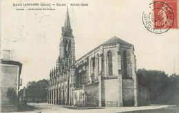 CPA FRANCE 33 "Lesparre, église Notre Dame" - Lesparre Medoc