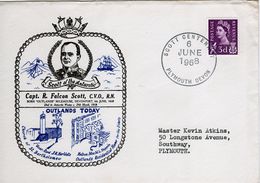 Great Britain Commemorative Cover To Celebrate The Centenary Of The Birth Of Captain Scott Of The Antarctic. - Ohne Zuordnung