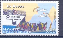 1998. Mayotte, Ship, Tourism, 1v, Mint/** - Autres - Afrique