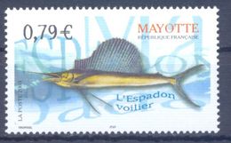 2003. Mayotte, Fish, 1v, Mint/** - Autres - Afrique