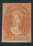 N°10b - 1p. Vermillon - Filet Voisin - TB - Mint Stamps