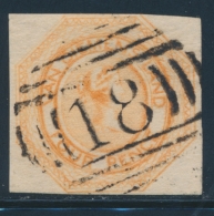 N°2 - 4p. Orange - Obl. 18 - TB - Used Stamps