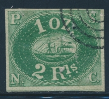 N°2e - 2R Vert - Oblit. Douteuse - Défx - Perù