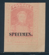 N°6 - 13c Rouge - Surch "Specimen" - CDF - Signé TB - Haïti