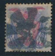 N°37 - 30c Bleu Et Rose - B/TB - Oblitérés