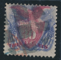 N°37 - 30c Bleu Et Rose - TB - Used Stamps