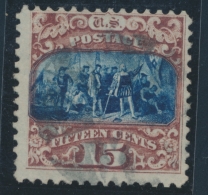 N°35 - Centrage Courant - Avec Grille - TB - Used Stamps