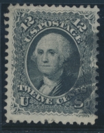 N°23 - 12c Noir - TB - Used Stamps