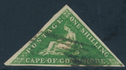 N°6 - Signé - Légère Réparation - Sinon TB - Cape Of Good Hope (1853-1904)
