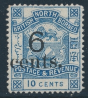 N°48 - 6c S/10c Bleu - TB - Nordborneo (...-1963)