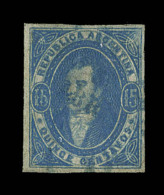 N°10 - 15c Bleu - Obl Bleue - TB - Other & Unclassified