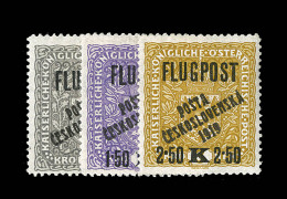 N°60/62 - PA D'Autriche Surchargés - TB - Airmail