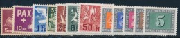 N°405/17 - Série PAX - TB - Unused Stamps