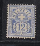 N°56 (N°61) - 12c Bleu - TB - Unused Stamps