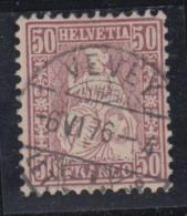 N°43 (N°48) - 50c Lilas - Belle Oblit. VENEY - TB - Used Stamps