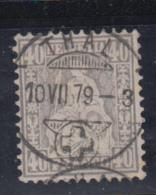 N°42 (N°47) - 40c Gris - TB - Used Stamps