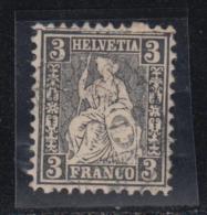 N°29 (N°34) - 3Rp Noir - TB - Used Stamps