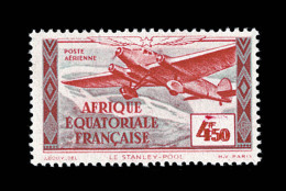 AEF - POSTE AERIENNE  N°5 - 4F50 - Double Faciale - TB - Other & Unclassified