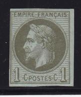 N°7 - 1c Olive - TB - Napoléon III.