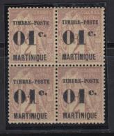 N°26 - 01 S/2c - Bloc De 4 - TB - Other & Unclassified