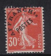 N°58 - 30c Rouge - TB - 1893-1947