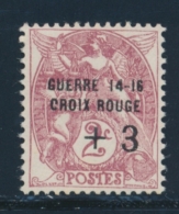 GUERRE 1914/18 Mau N°4A - 2c+3c - Signé Calves - TB - Oorlogszegels