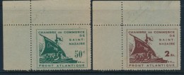 N°8/9 - CDF - ST NAZAIRE - TB - Francobolli Di Guerra