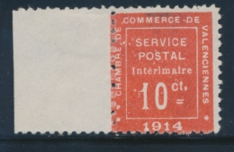 N°1 - Valenciennes - BDF - Signé - TB - Francobolli Di Guerra