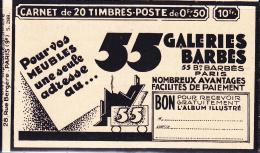 N°283 C8 - Fer à Cheval, Redoute, Benjamin, Art Vivant - S288 - Couv. Galeries Barbes, Ecole - TB - Andere & Zonder Classificatie