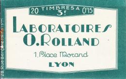 N°189 C2 - 15c Brun Lilas - Carnet De 20 - Rolland - TB - Other & Unclassified