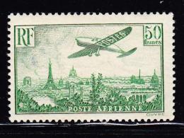 N°14 - Vert Jaune - Signé - TB - 1927-1959 Mint/hinged