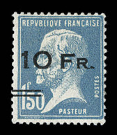 N°4 - 10F S/1F50 Bleu - Signé Brun - TB - 1927-1959 Mint/hinged