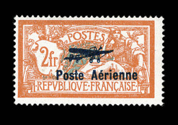N°1a - 2F Orange Et Vert Bleu - Ecusson Cassé - Signé Chevalier - TB - 1927-1959 Ungebraucht