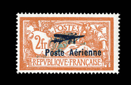 N°1a - 2F Orange - Coin De L'écusson Cassé - Signé Roumet - TB - 1927-1959 Nuevos