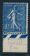 N°205 - BDF - Bleu Métallique - Signé - TB - Neufs