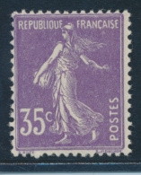 N°142b - Type II - TB - 1906-38 Semeuse Camée