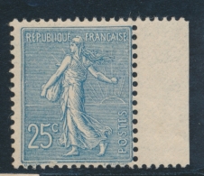 N°132 - 25c Bleu - BDF - TB - 1903-60 Semeuse Lignée