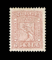 N°9 - 8sk Rose - Signé A. Brun - TB - Unused Stamps