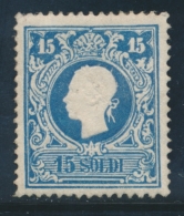 N°9 - 15s Bleu - TB - Lombardo-Vénétie