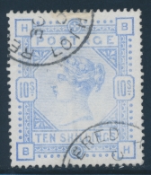 N°88 - 10s Bleu - Obl Càd - TB - Usados