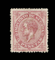 N°9 - 5p Rose - TB - Kriegssteuermarken