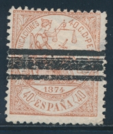 N°146a - Erreur 40c Brun - Obl. Barres - TB - Used Stamps