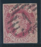 N°56 - 19c Rose S/gris - Signé Behr + Certificat - TB - Used Stamps